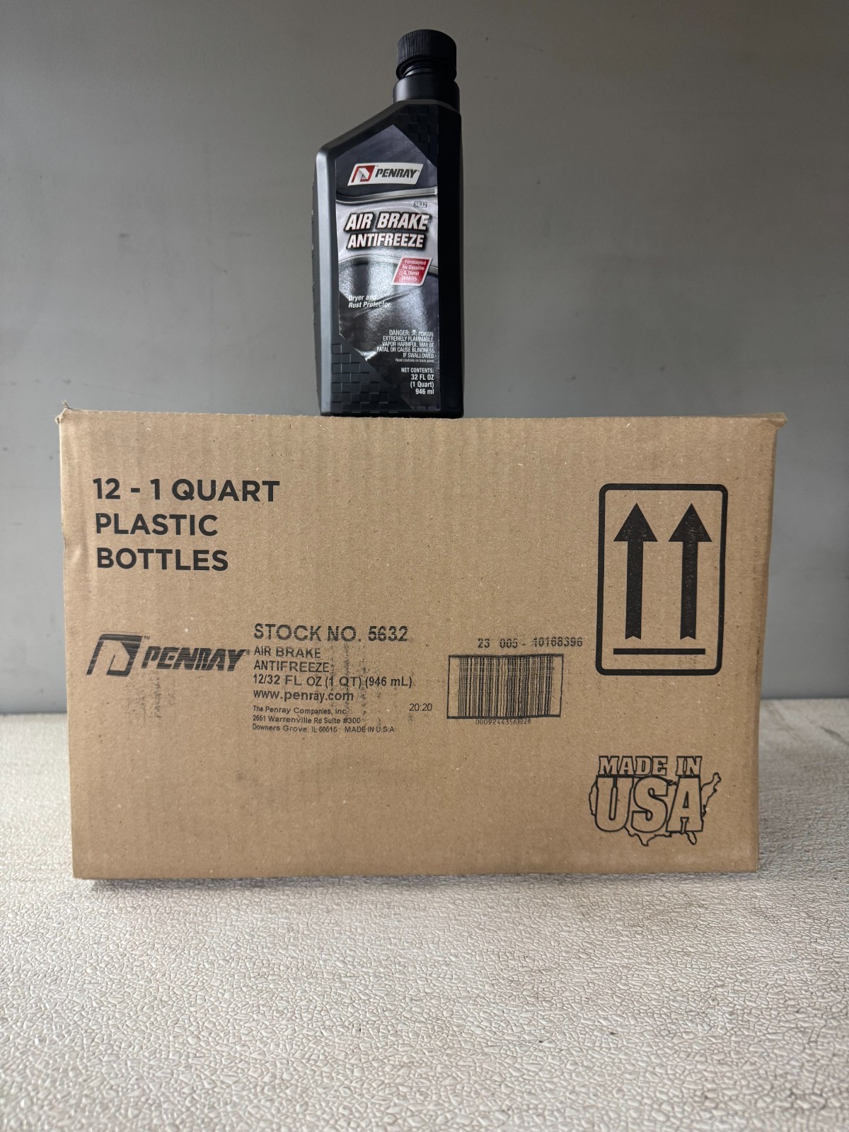 Case of 12 - Penray Air Brake Antifreeze 5632 32 Fl. Oz.
