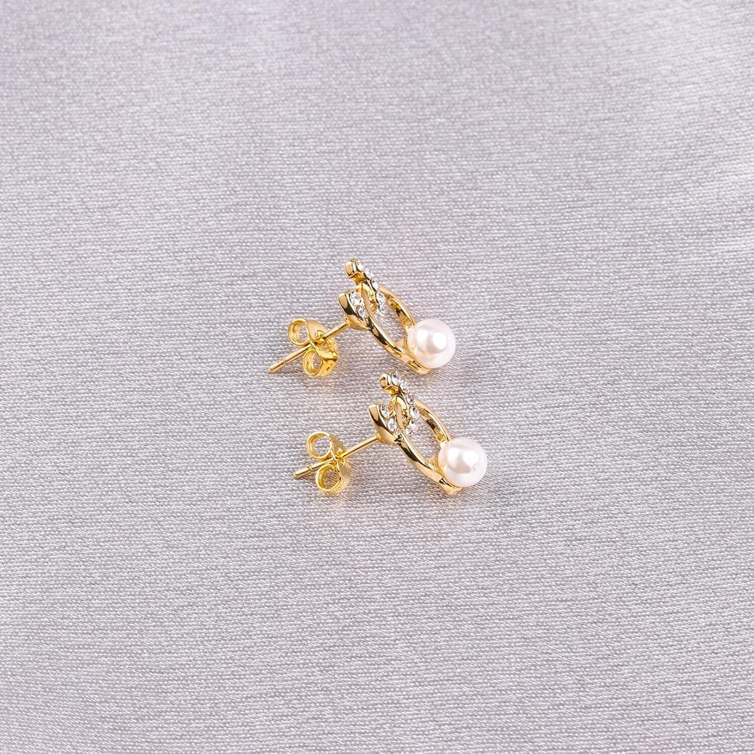 14K Gold Earring Backs Replacements - Hypoallergenic Earring Backs for Studs, Se