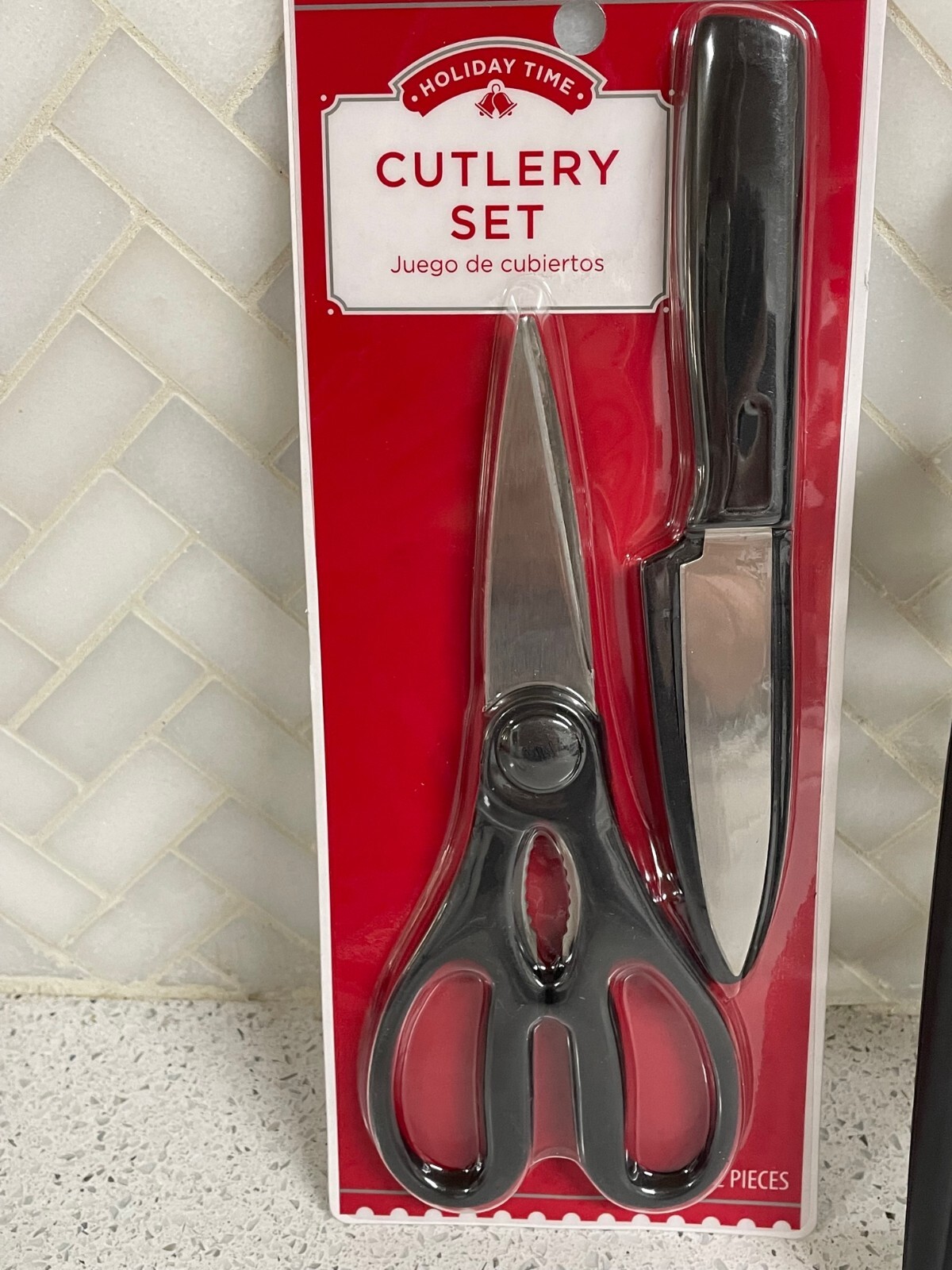 Holiday Time 2 Piece Cutlery Set