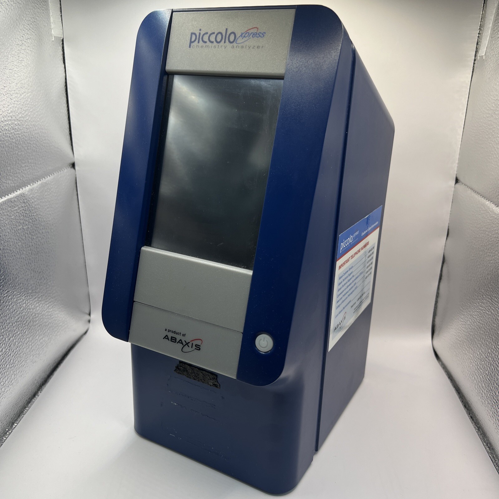 Abaxis Piccolo Xpress Chemistry Blood Analyzer