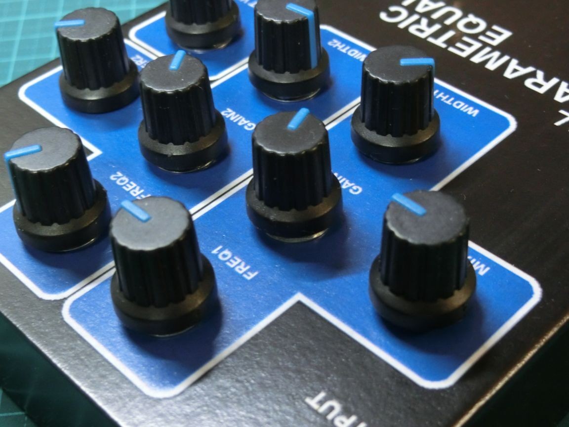 Dual Parametric Equalizer Handmade Guitar Effects Pedal Near Mint JAPAN