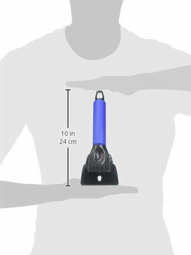 Hoppy Snow SubZero 13014 10" Car Windshield Ice Scraper Chisel Grip Green Black