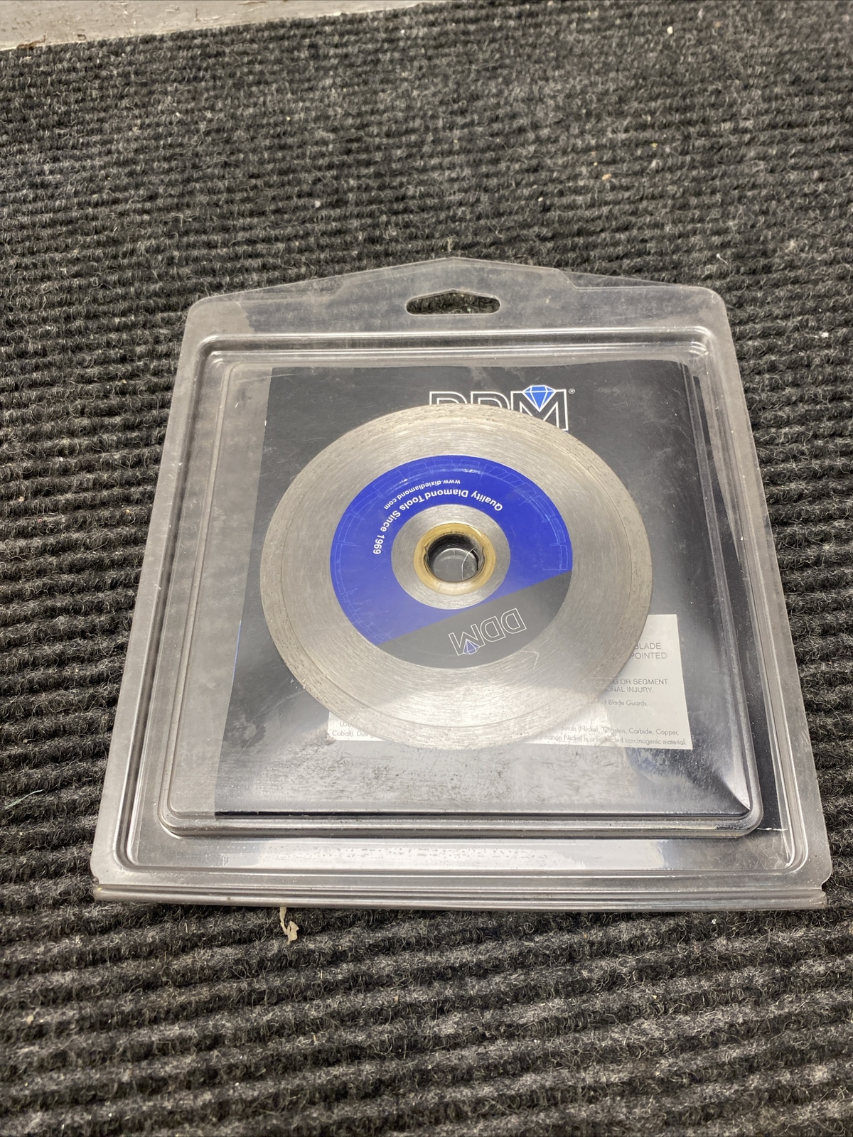 Dixie Diamond T704 4X .060 X 7/8 - 5/8 T70 4" Wet Cutting Tile Blade