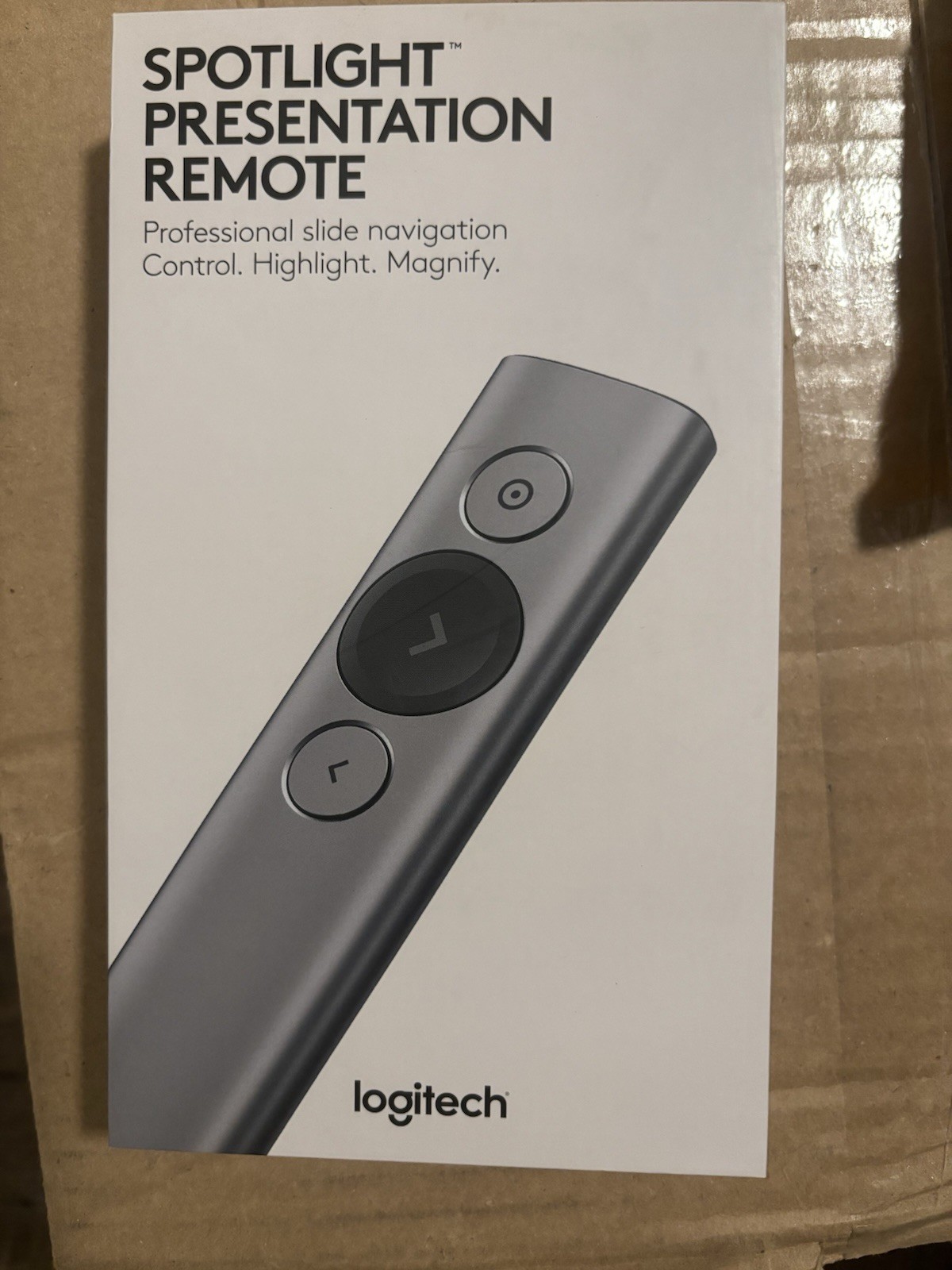 Logitech Spotlight 910-004654 Wireless Presentation Remote Control with USB