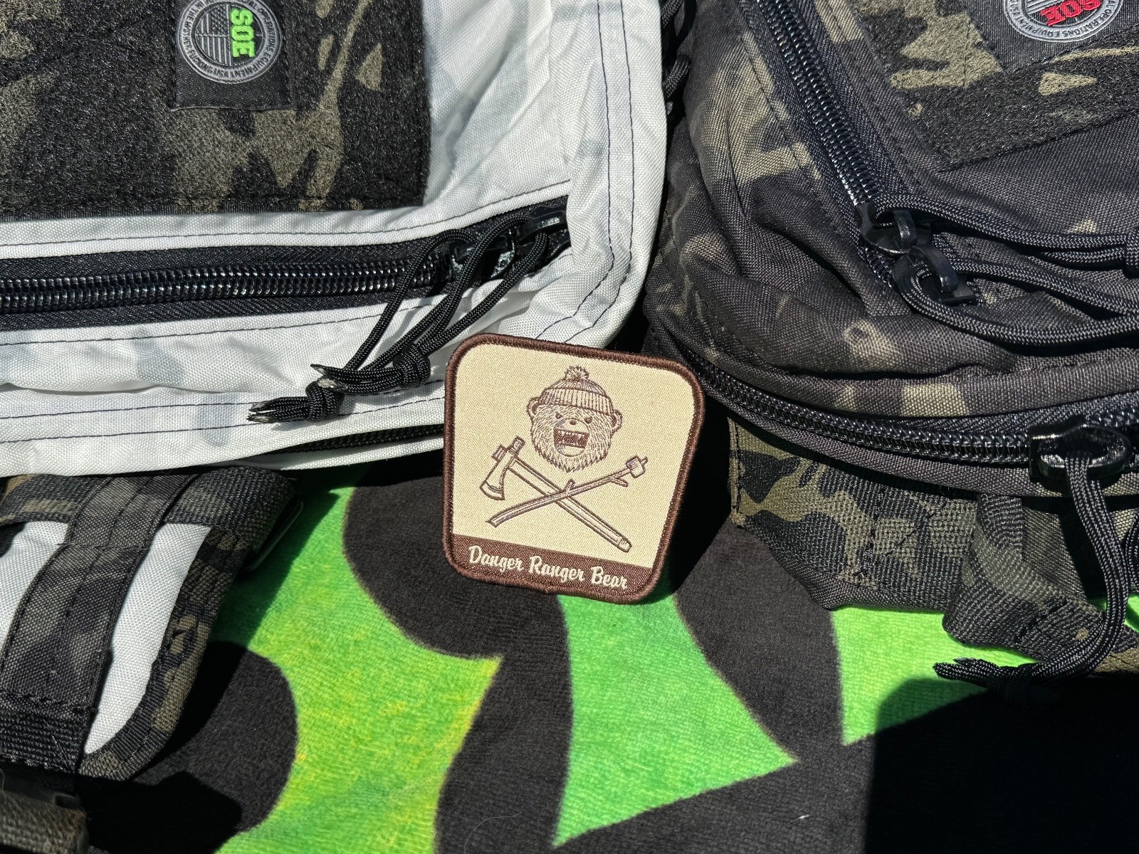 PROMETHEUS DESIGN WERX PDW DRB PARK SIGN PATCH SOE TAD GEAR STRIDER ITS 5.11