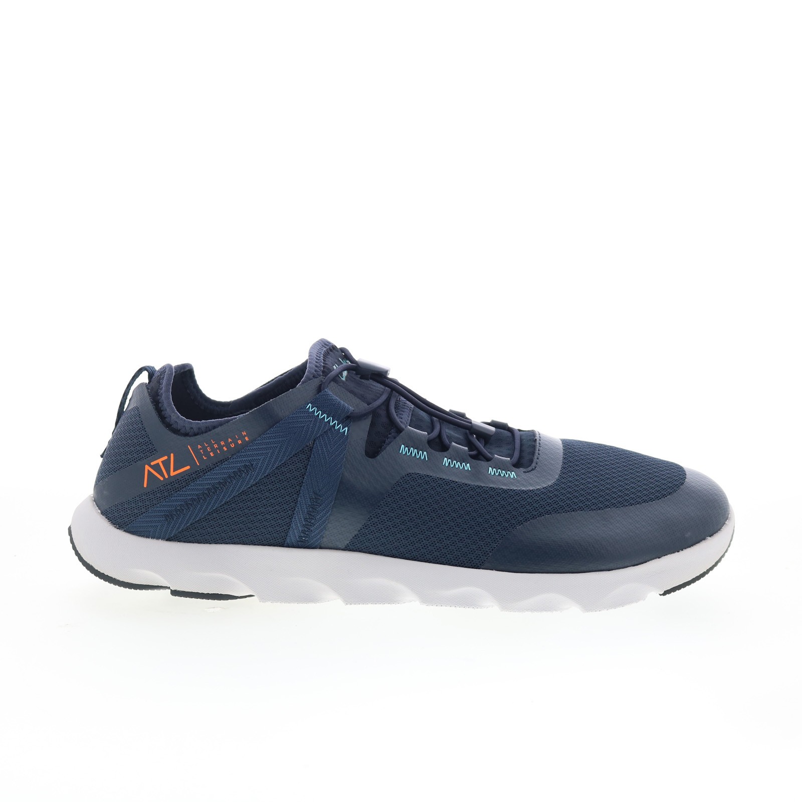 Clarks ATL Coast Rock 26170315 Mens Blue Canvas Lifestyle Sneakers Shoes