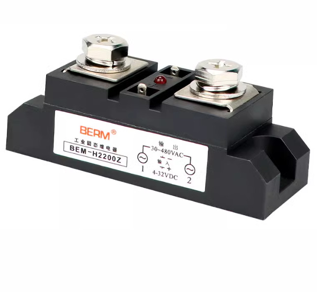 Industrial Solid State Relay BEM-H180Z BEM-H3200Z 80A-500A DC Control AC SSR