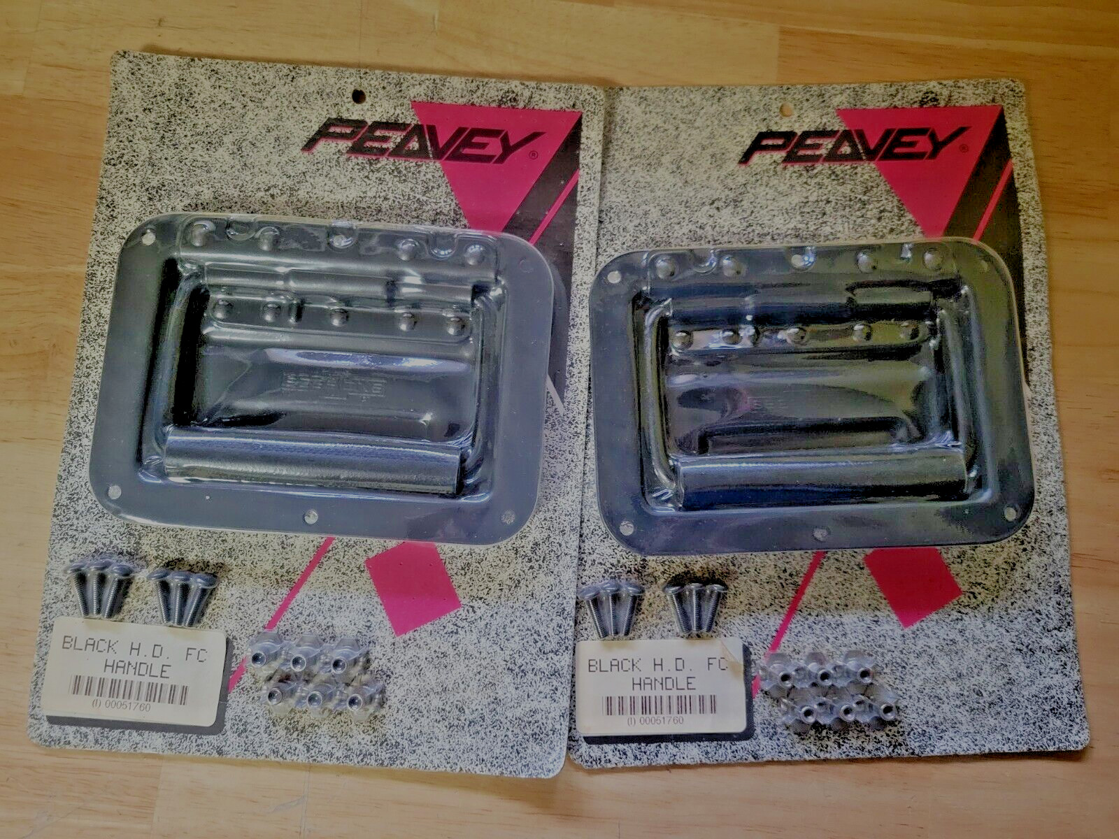 Set~Peavey Exterior Flight Road Case Handle Pair (2) - New in package NOS