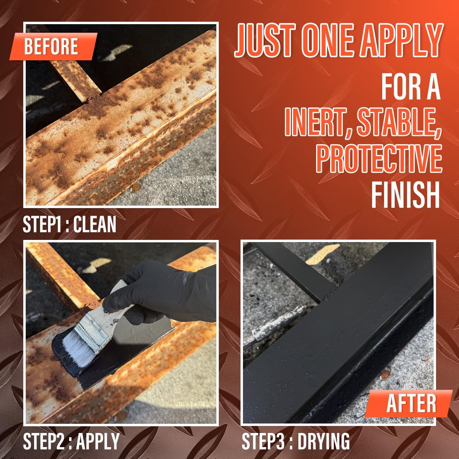 2-in-1 Rust Conversion Primer and Metal Primer (Black)