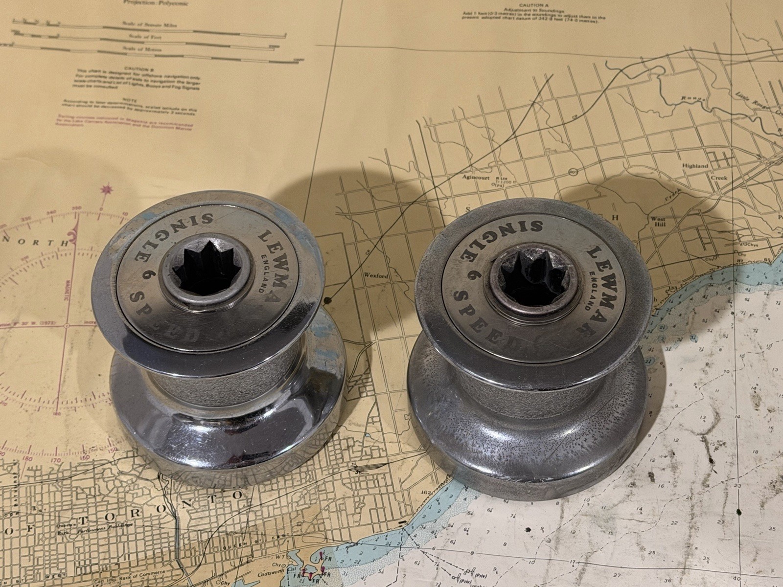 Lewmar 6 Winches