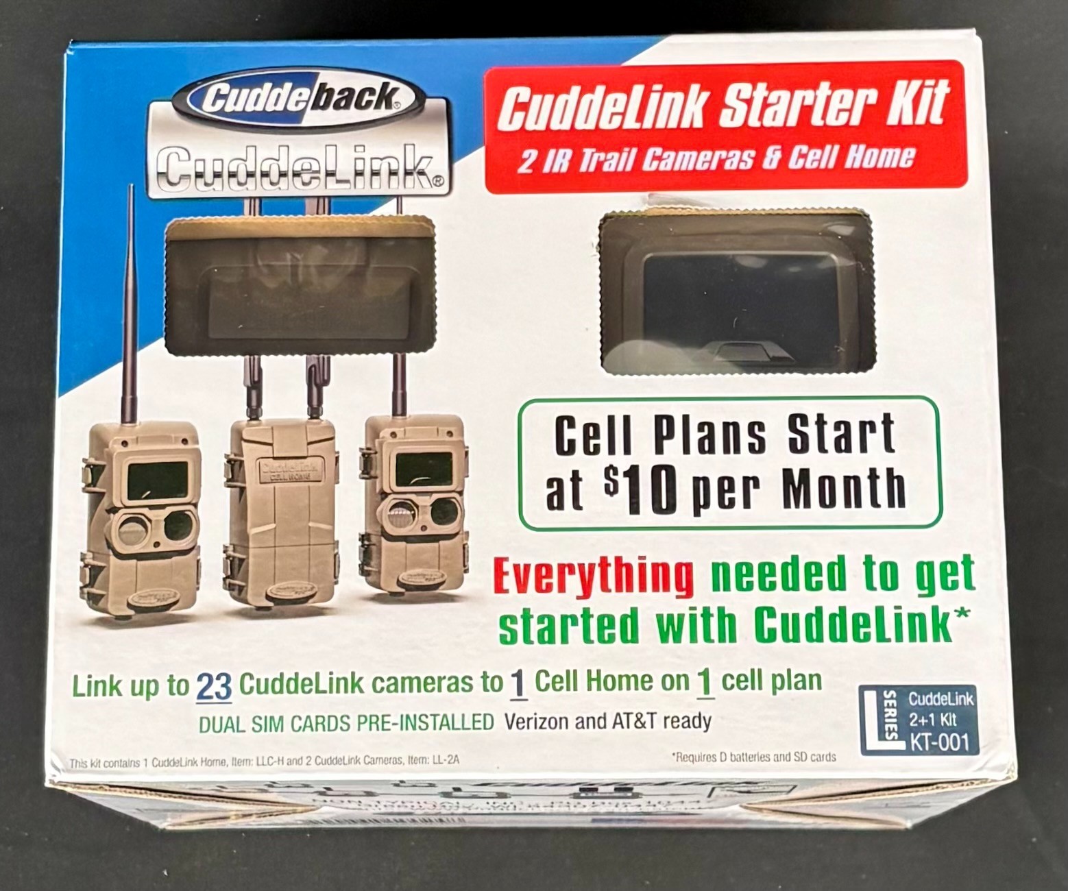 Cuddeback Cuddelink 2 Plus 1 Starter Kit With SD Cards