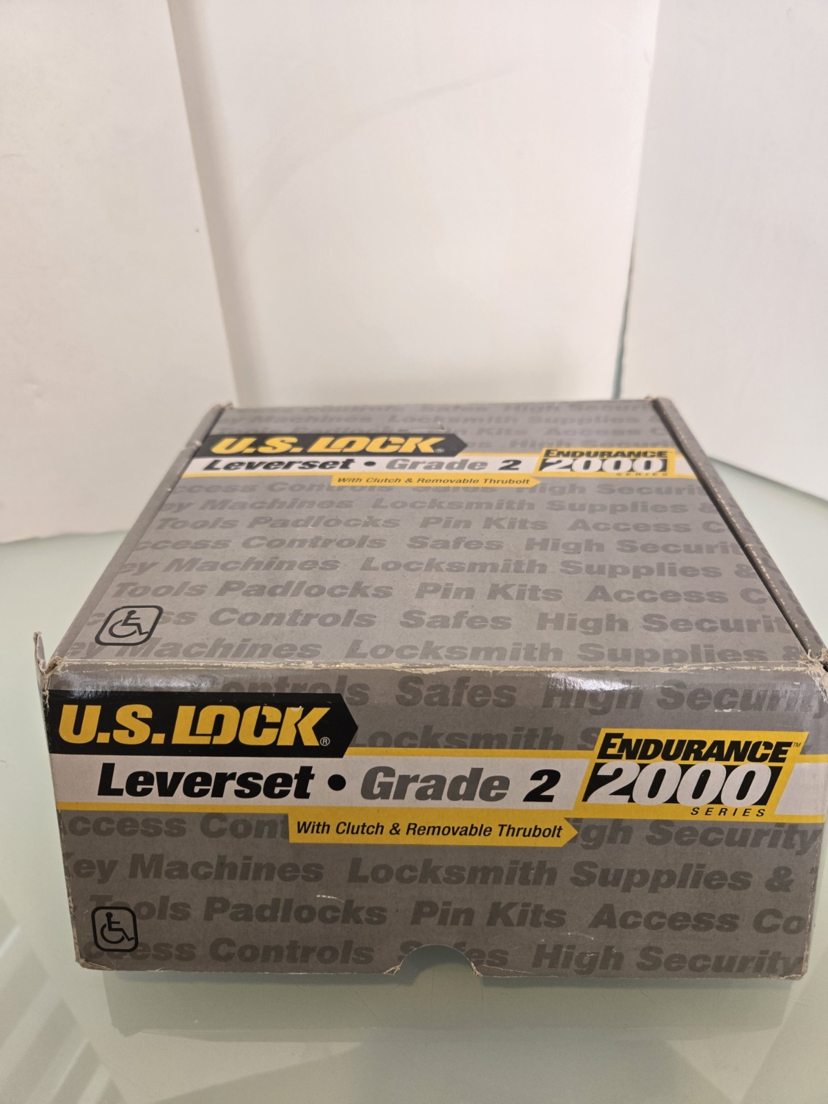 Us Lock Leverset Grade 2 Us2050 Privacy 2-3/4” #U015922 New Nos