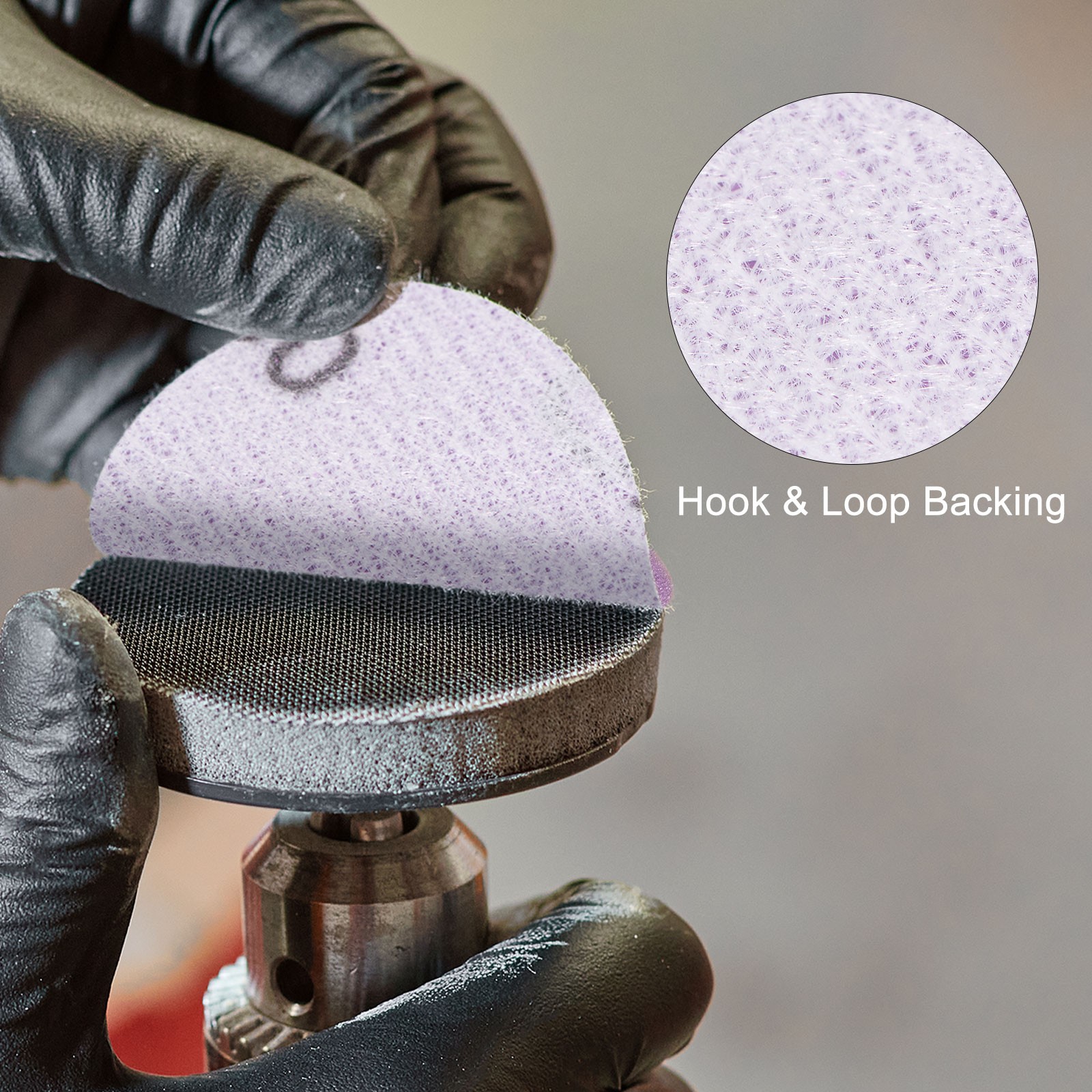 40pcs 3000 Grit Purple Sanding Discs 3 Inch Hook and Loop Circular Sandpapers