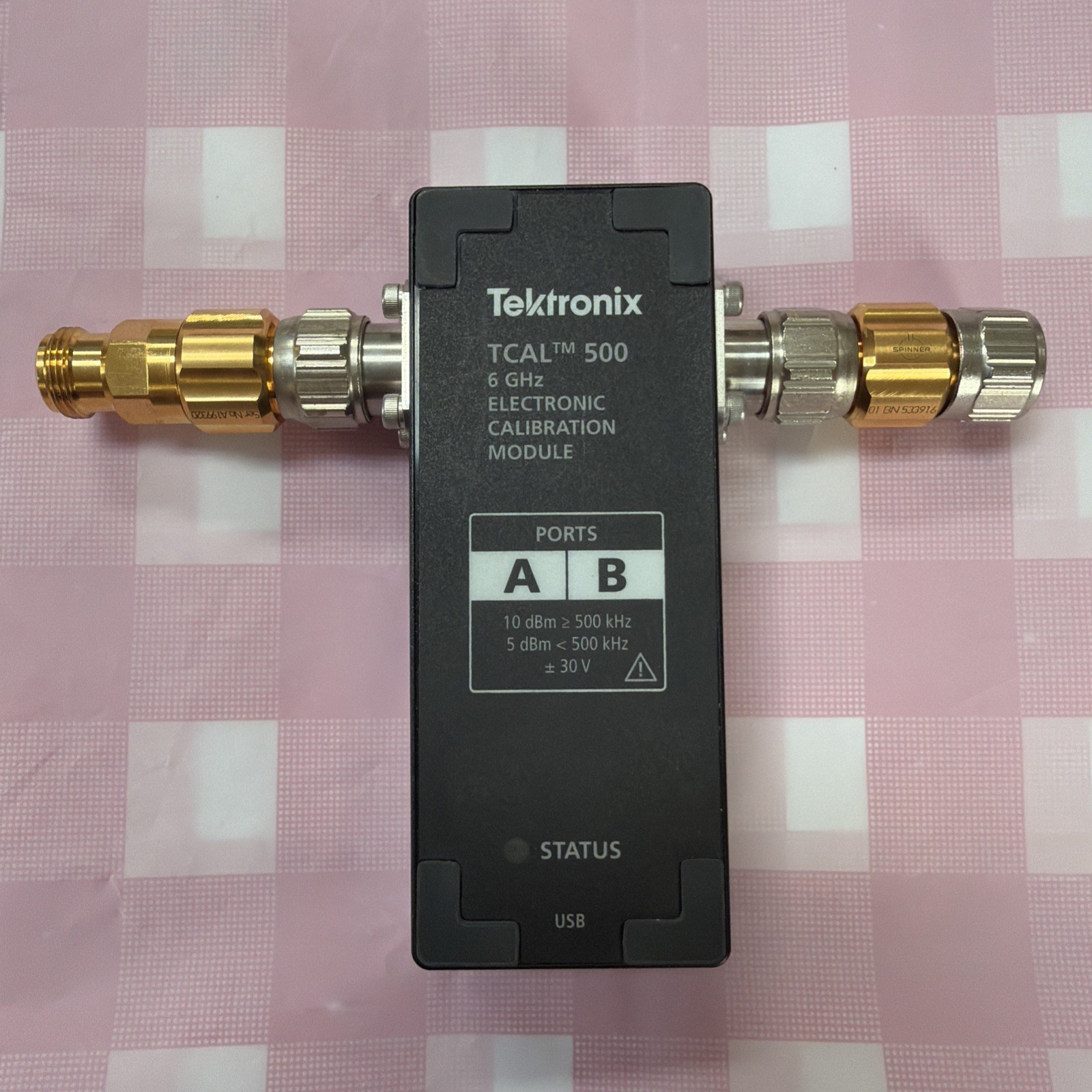 Tektronix  TCAL500-NMF calibration module TCAL 506 6GHZ  NFM Connectors
