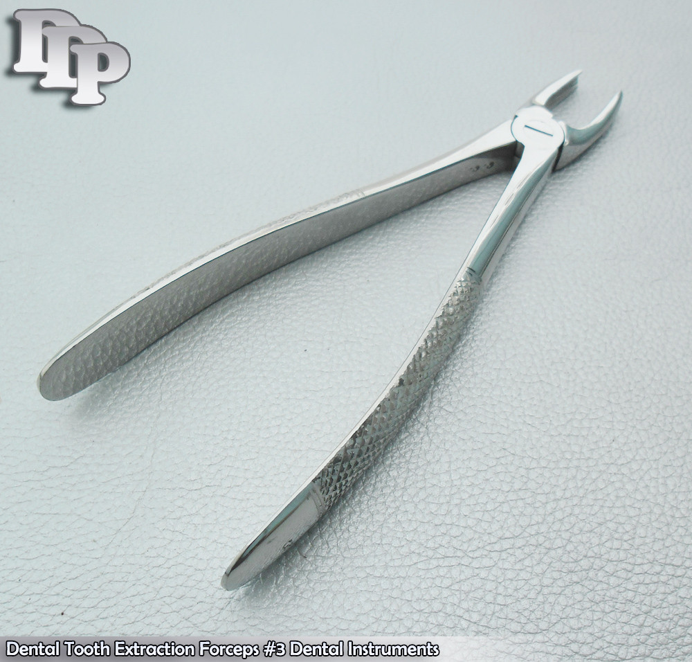 Dental Tooth Extraction Forceps #3 English Pattern INSTRUMENTS