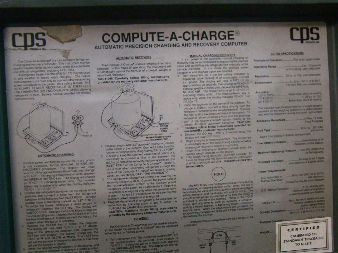 CPS Compute-A-Charge