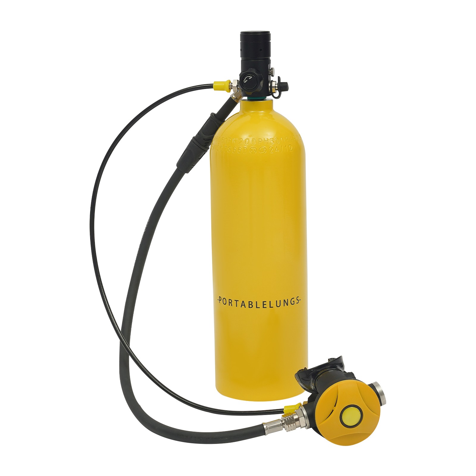 Scuba Tank Kit 20L Underwater Diving Tank Kit Lung Tank for Diving Entertainment