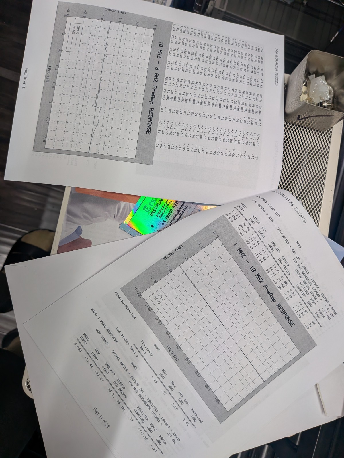 👍Agilent HP Keysight E4407B Spectrum Analyzer 26.9 GHz Loaded Opts! Cal+DATA👍
