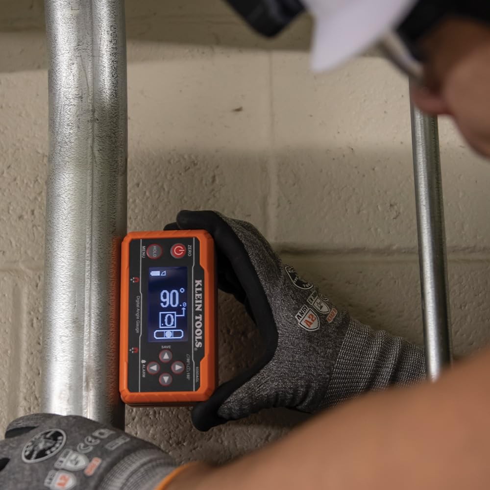 Klein Tools Digital Level And Angle Gauge Kit With Programmable Angles