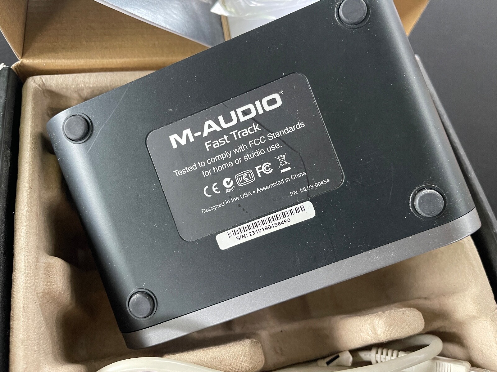 M-Audio ML03-00454 Fast Track Digital Audio Recorder
