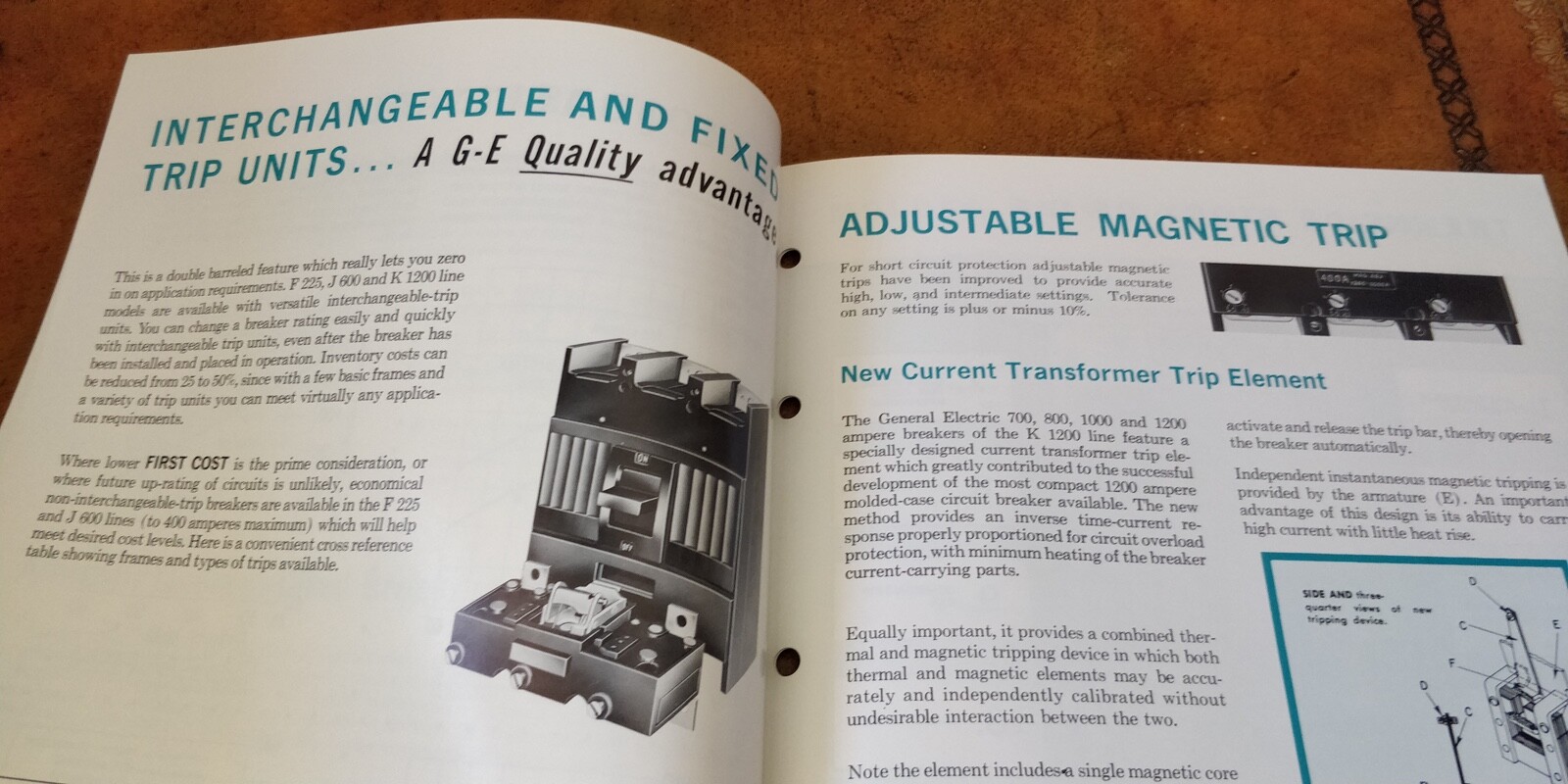 1950s General Electric Application Selection of