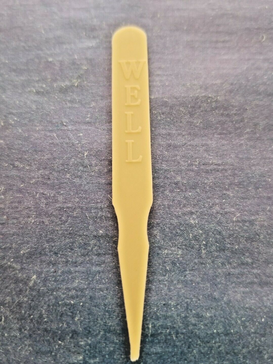 (100 MARKERS) TAN STEAK MARKER PLASTIC "WELL" MARKING STEAK COOKING TEMP