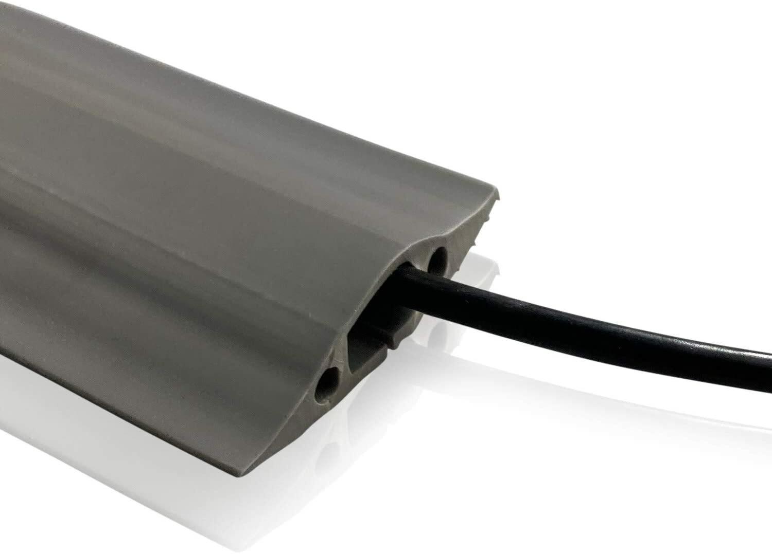 Cable Floor Protector On1shelf® Grey Cover Protector Prevents Tripping Hazard