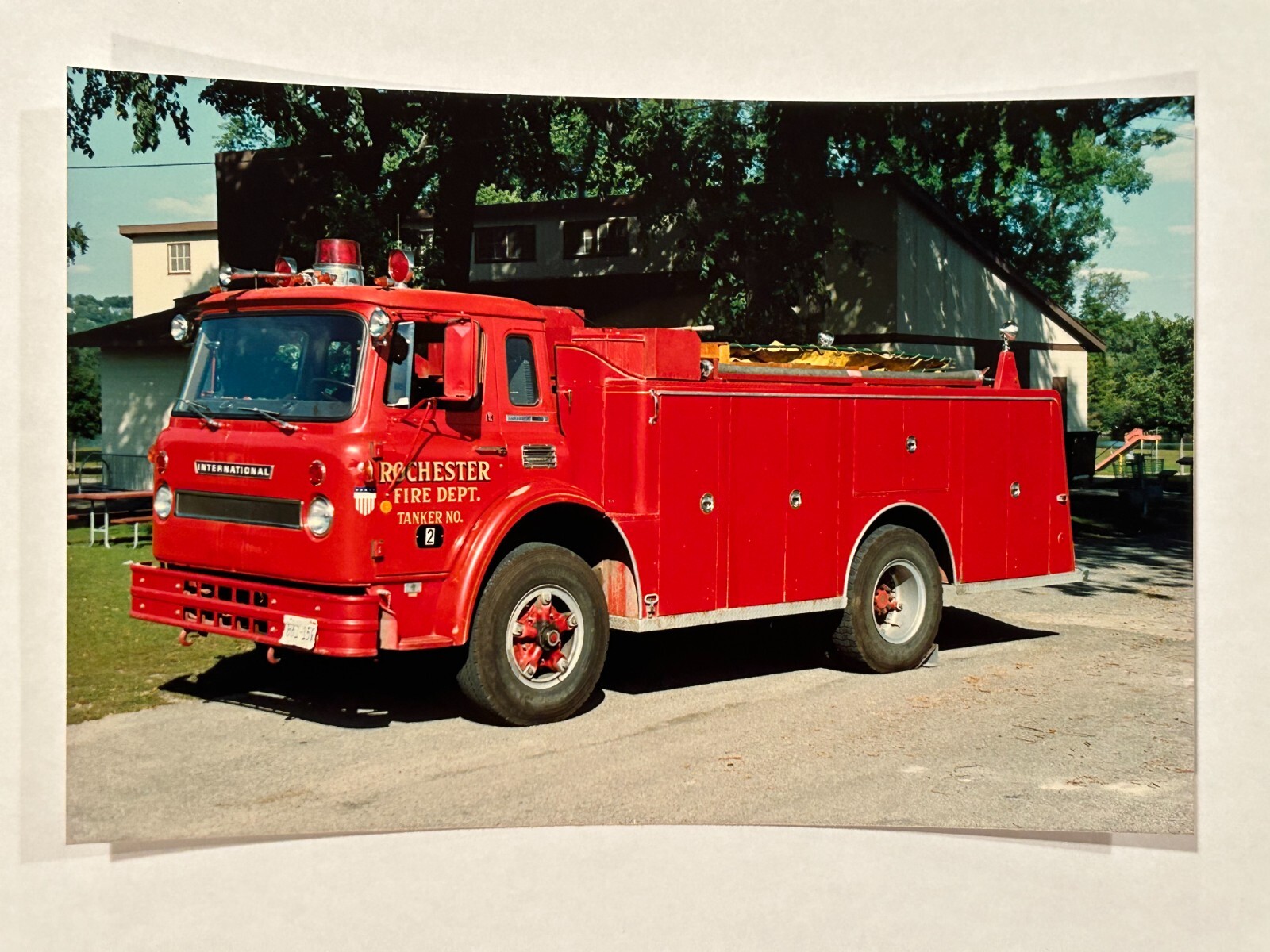 Rochester MN International Cargostar tanker Fire Apparatus Photo A51