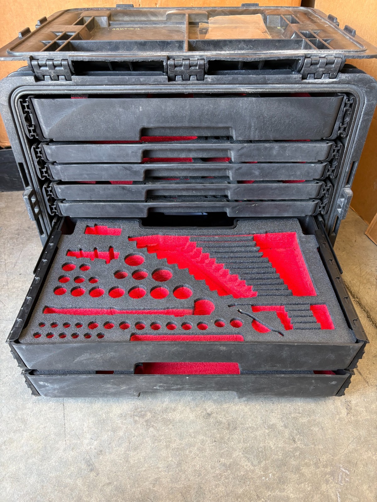 Snap-on Tools AARTK 7 Drawer All-Weather Rolling Tool Box | KMC18043