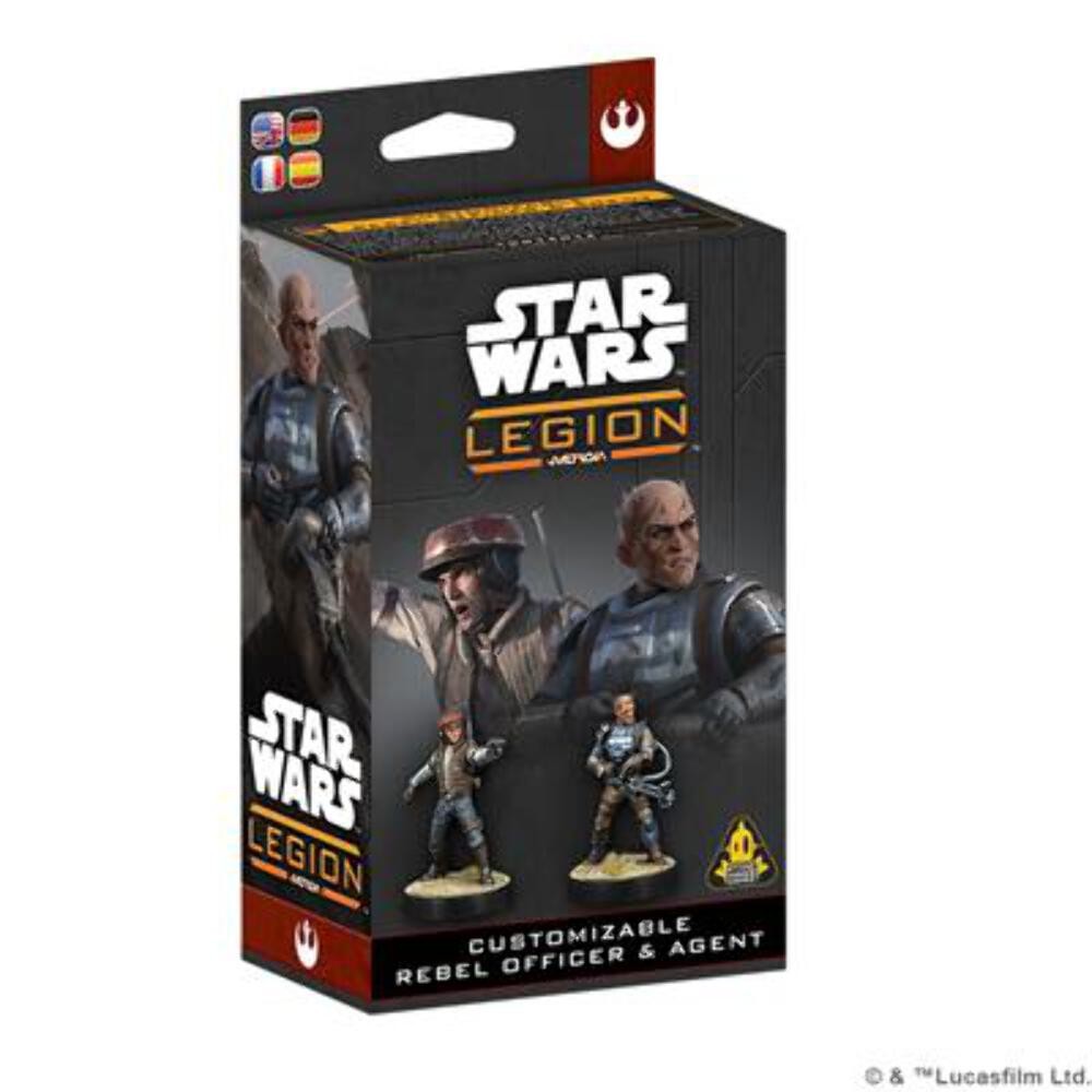 Star Wars: Legion - Customizable Rebel Officer & Agent (SWQ09)