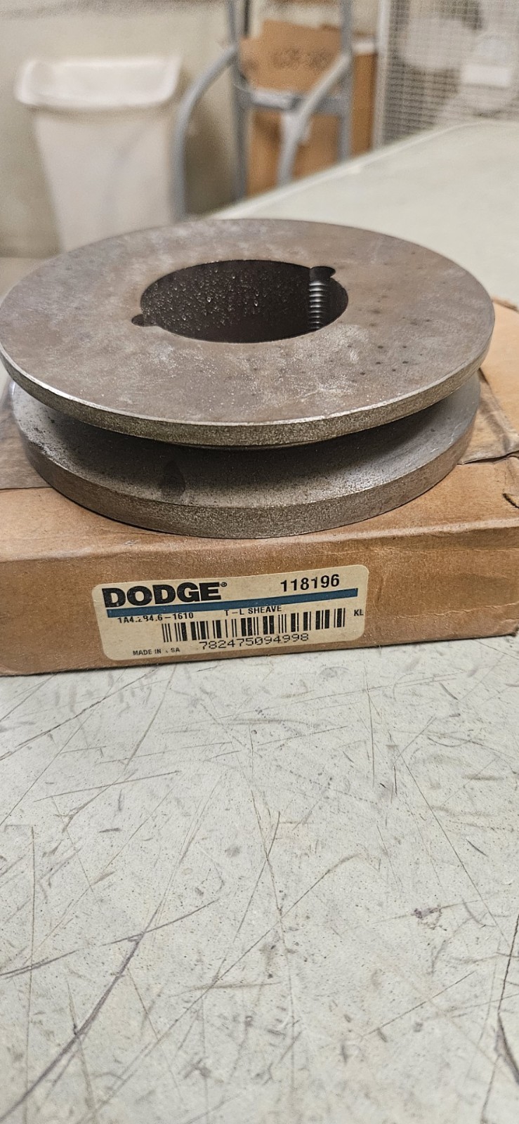 Dodge 118196 T-L Sheave 1610 Bush Lot Of 2
