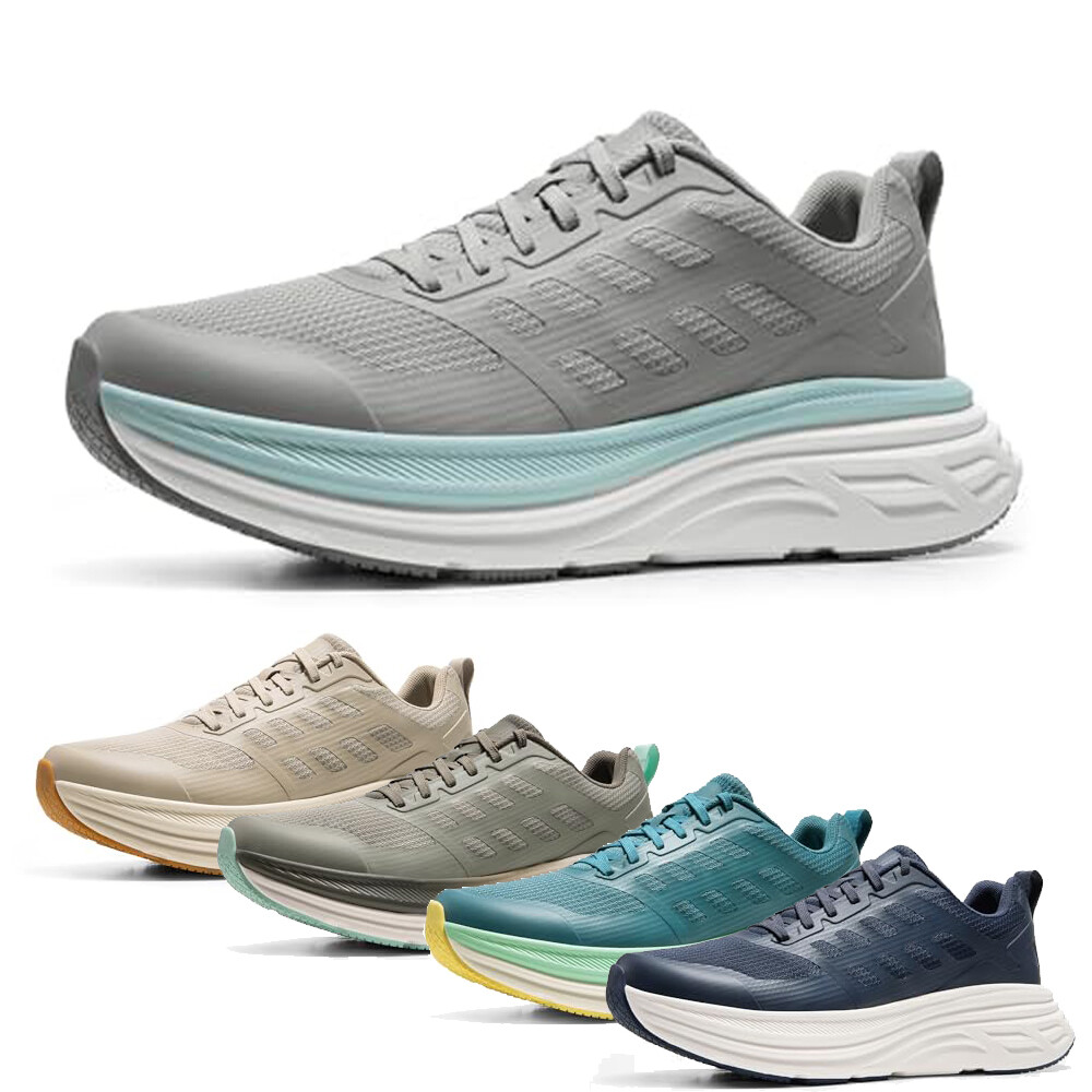 Men's Walking Running Shoes Athletic Gym Cushioning Sneakers