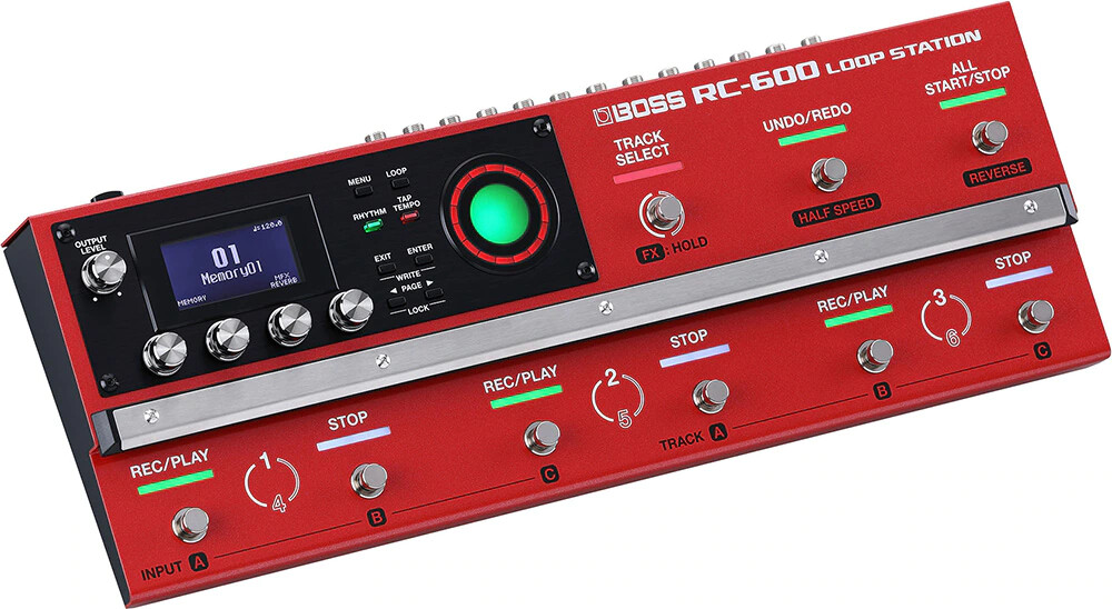 BOSS RC-600 Loop Station Looper Sequencer Electric Guitar Effect Pedal NEW