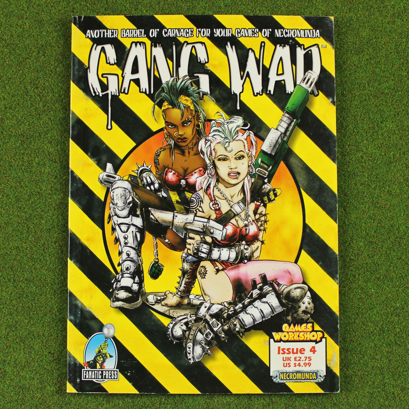 CLASSIC Necromunda Gang War Magazine Issue #4 - OOP Games Workshop Warhammer 40k