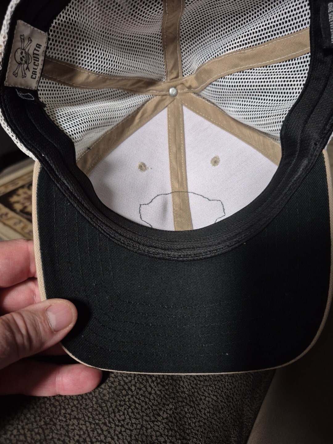 Calcutta Coastal Gear Hat.Tan.Exc. Cond.