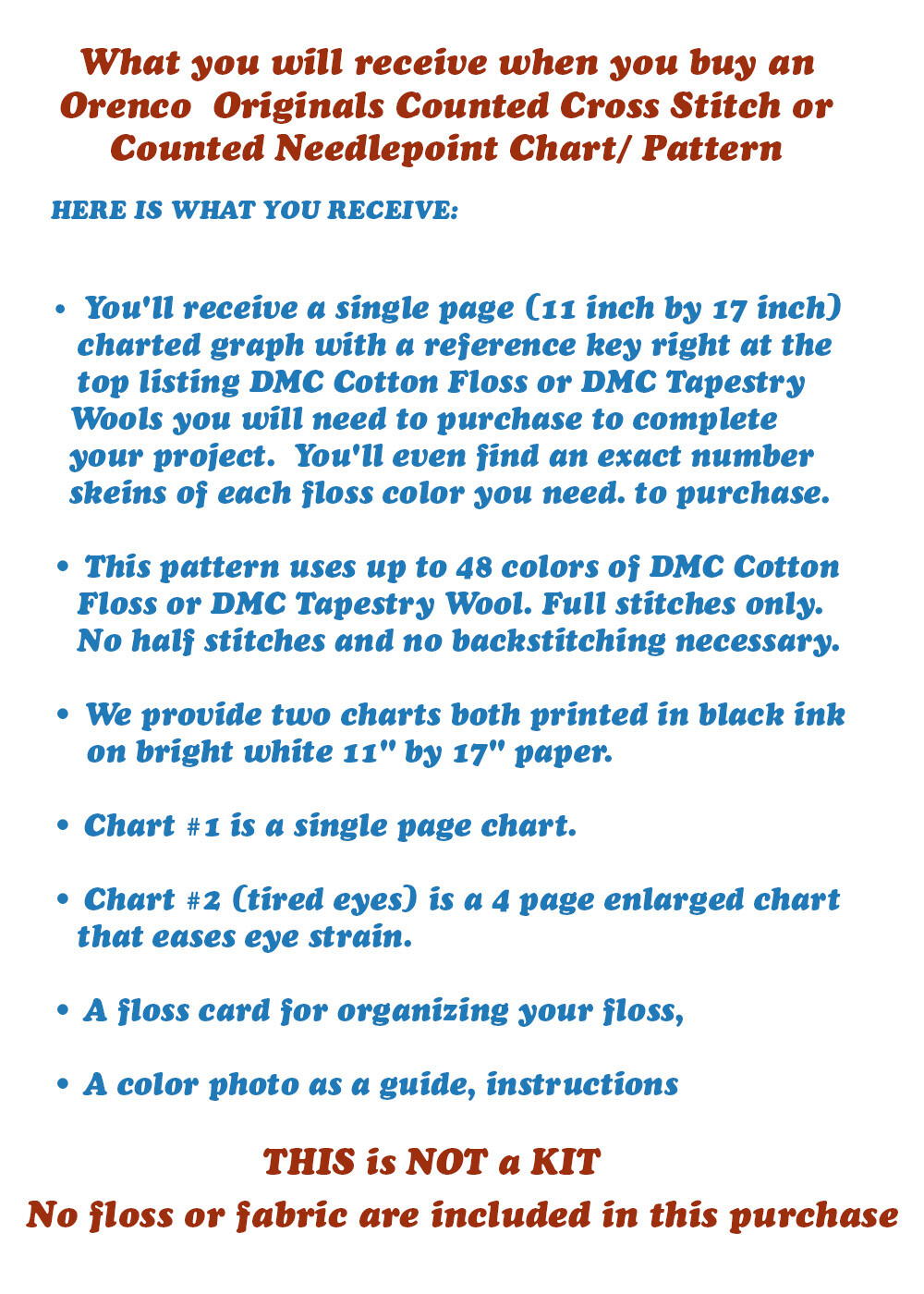 William Morris Pimpernel from Textile Counted Cross Stitch Chart Graph Pattern