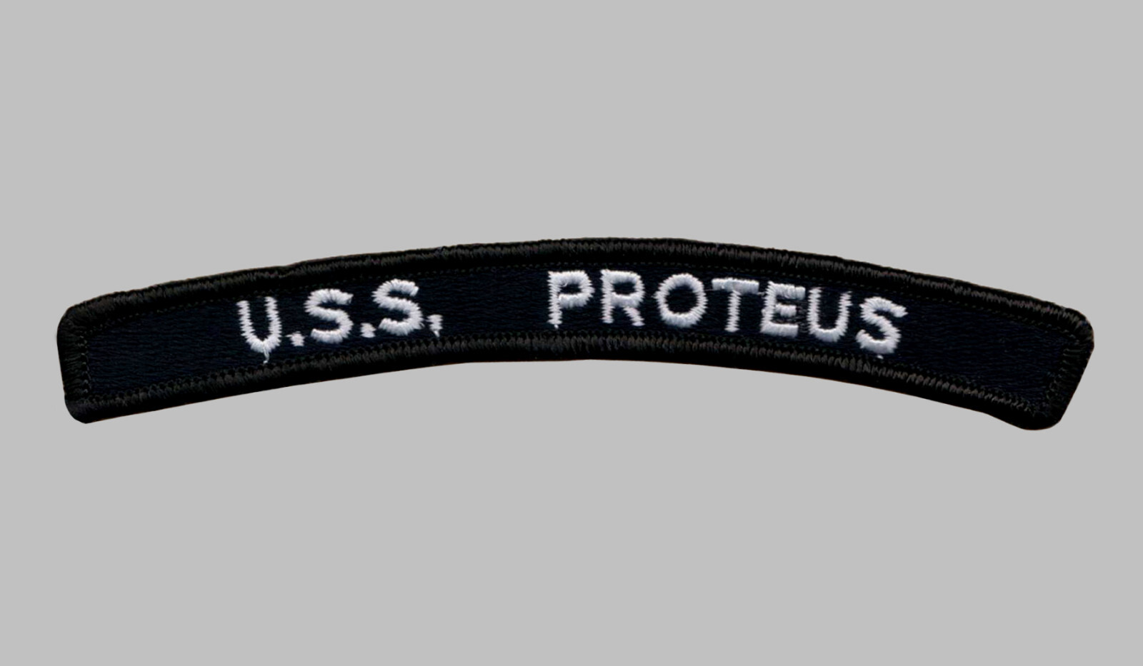 US Navy AS-19 USS Proteus Submarine Tender Ship UIM Shoulder Rocker Tab (01-14)