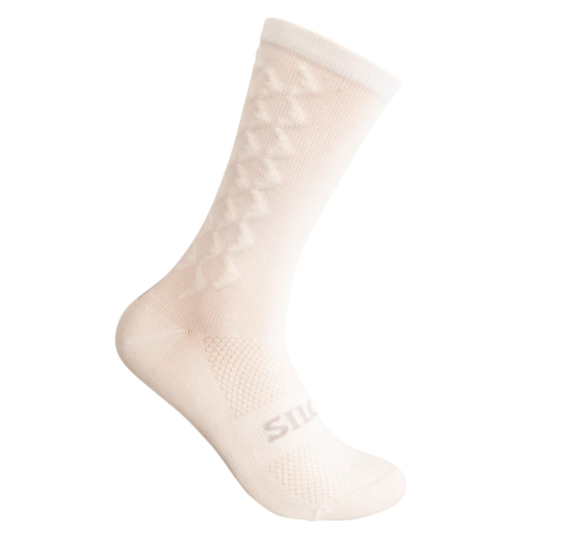 Silca Everyday Aero Cycling Socks - White - Small
