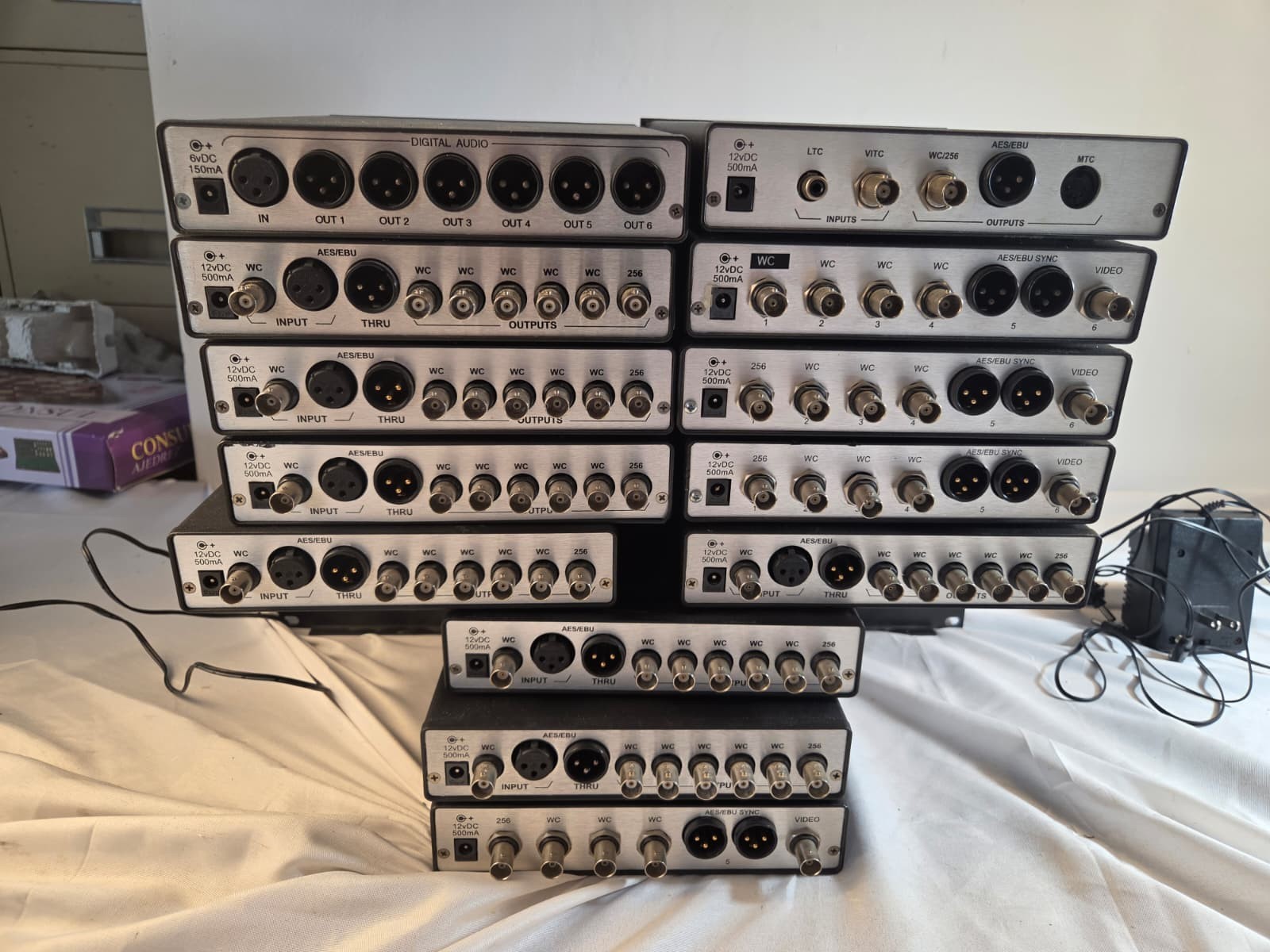 Aardvark Digital Synchronization Equipment Lot - AardSync II, TimeSync II, Sync