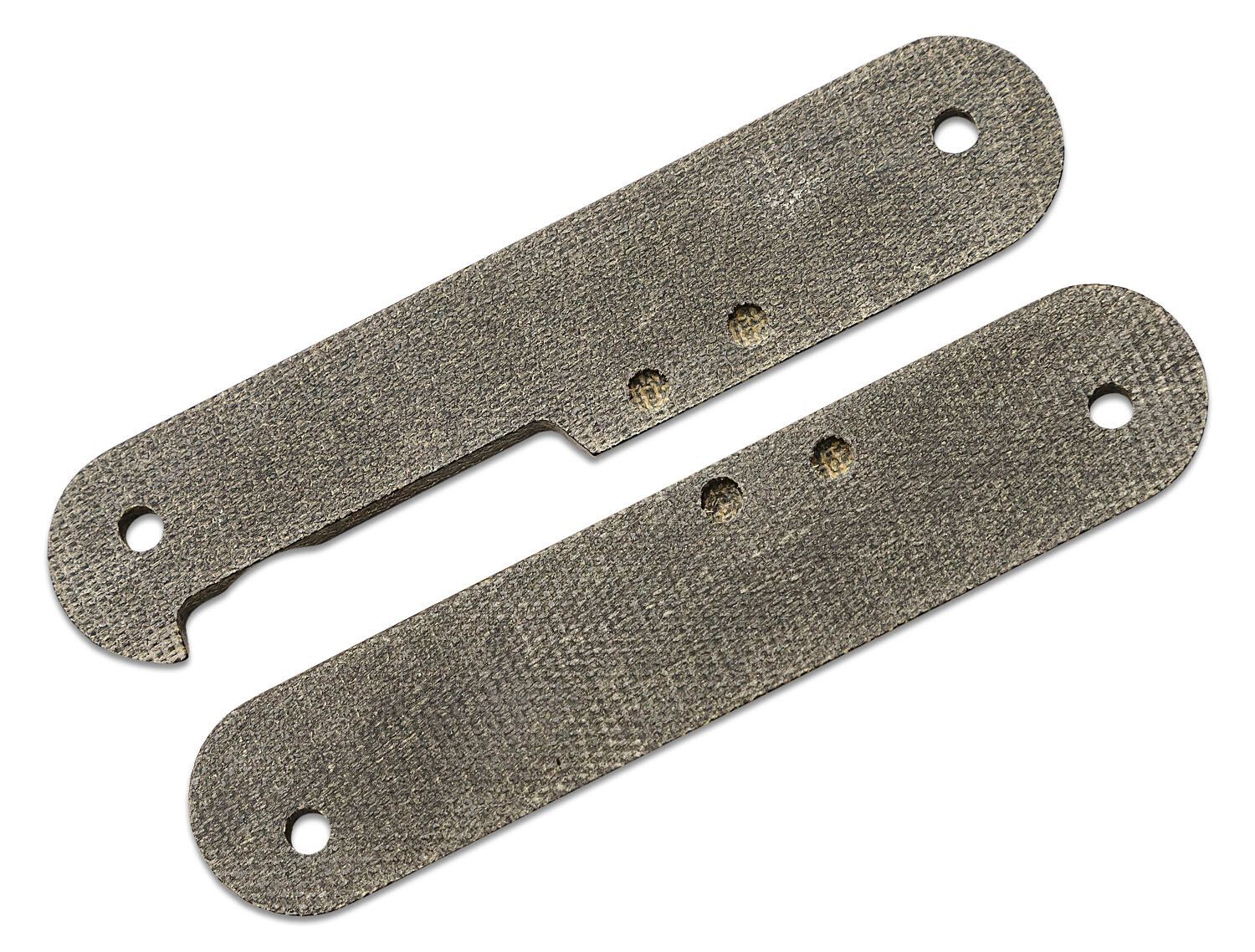 MKM-Maniago Knife Makers Scales Two Spare Screws Durable Micarta Construction