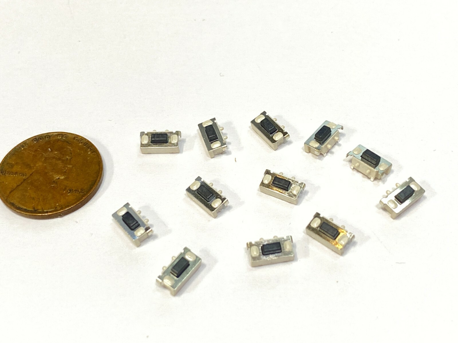 12 Pieces 3x6x3.5MM Tactile Tact Push Button Micro Switch Momentary C19 STAMP