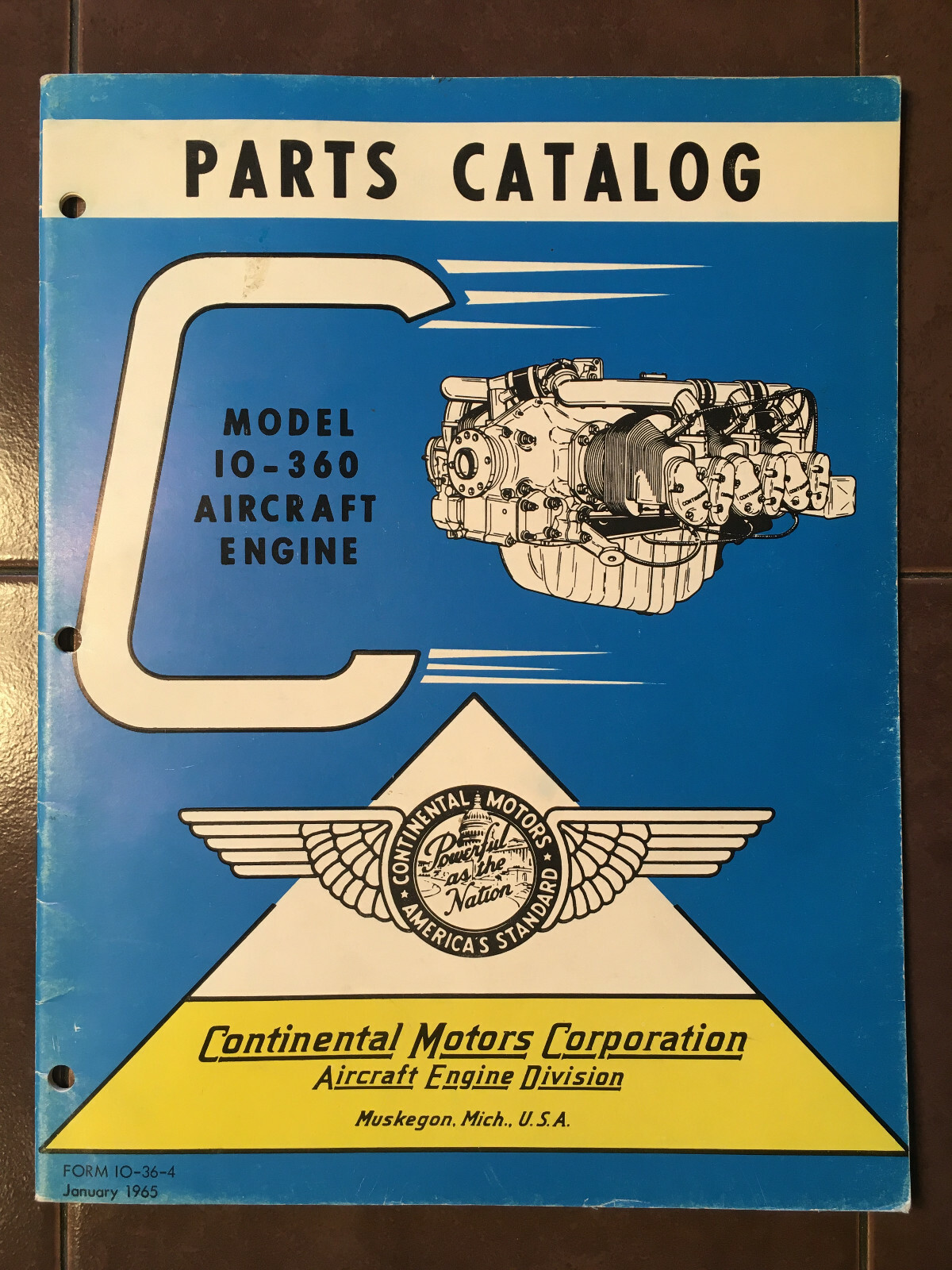 Lycoming IO-360-A, IO-360-C & IO-360-D Parts Manual