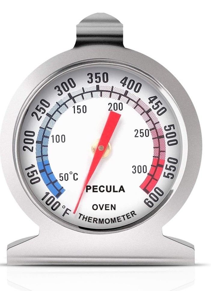 Oven Thermometer 50-300°C/100-600°F, Oven Grill Fry Chef Smoker Analog Thermomet
