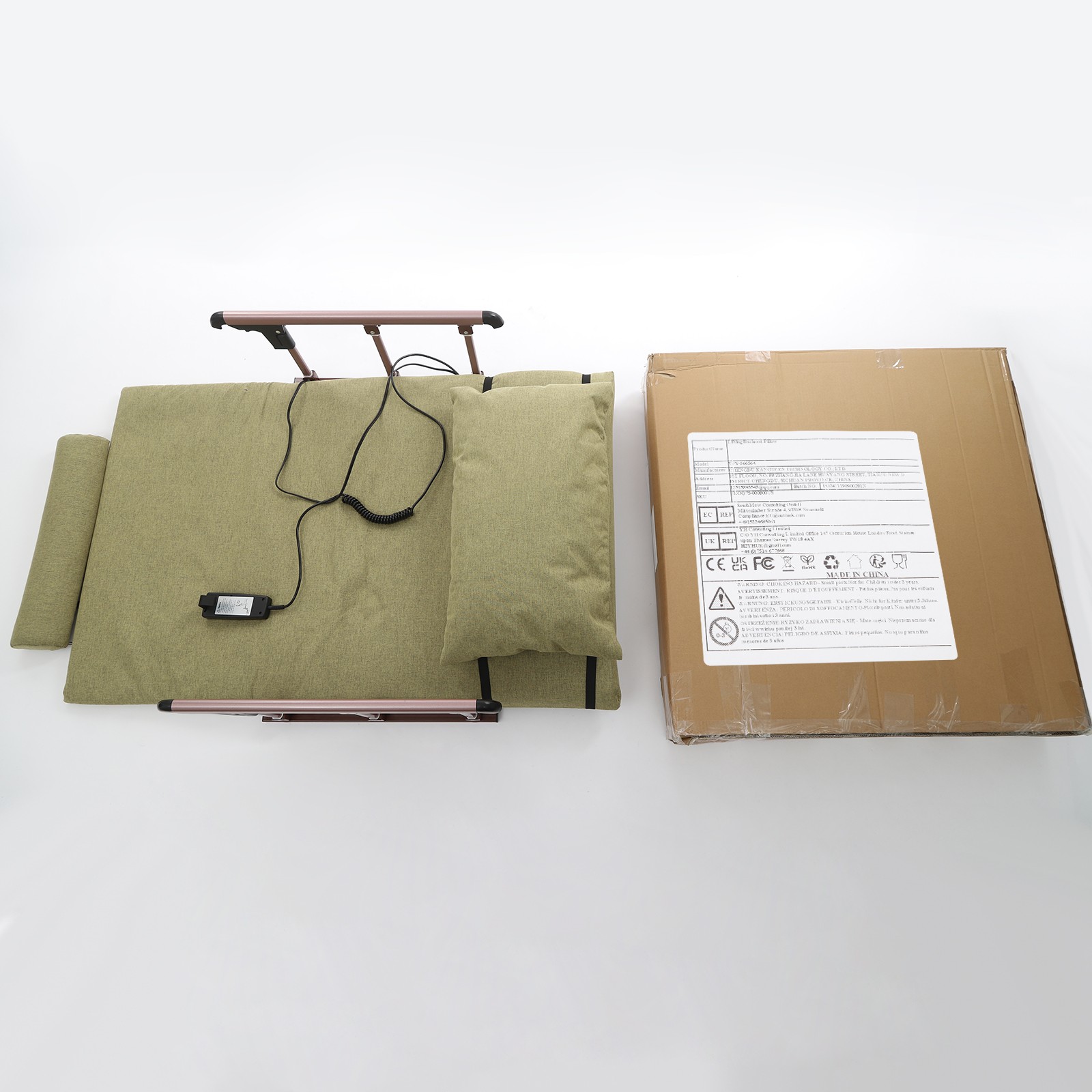 Electric Lifting Bed Backrest Lifting Bed Backrest for Pregnant Women, Elderly