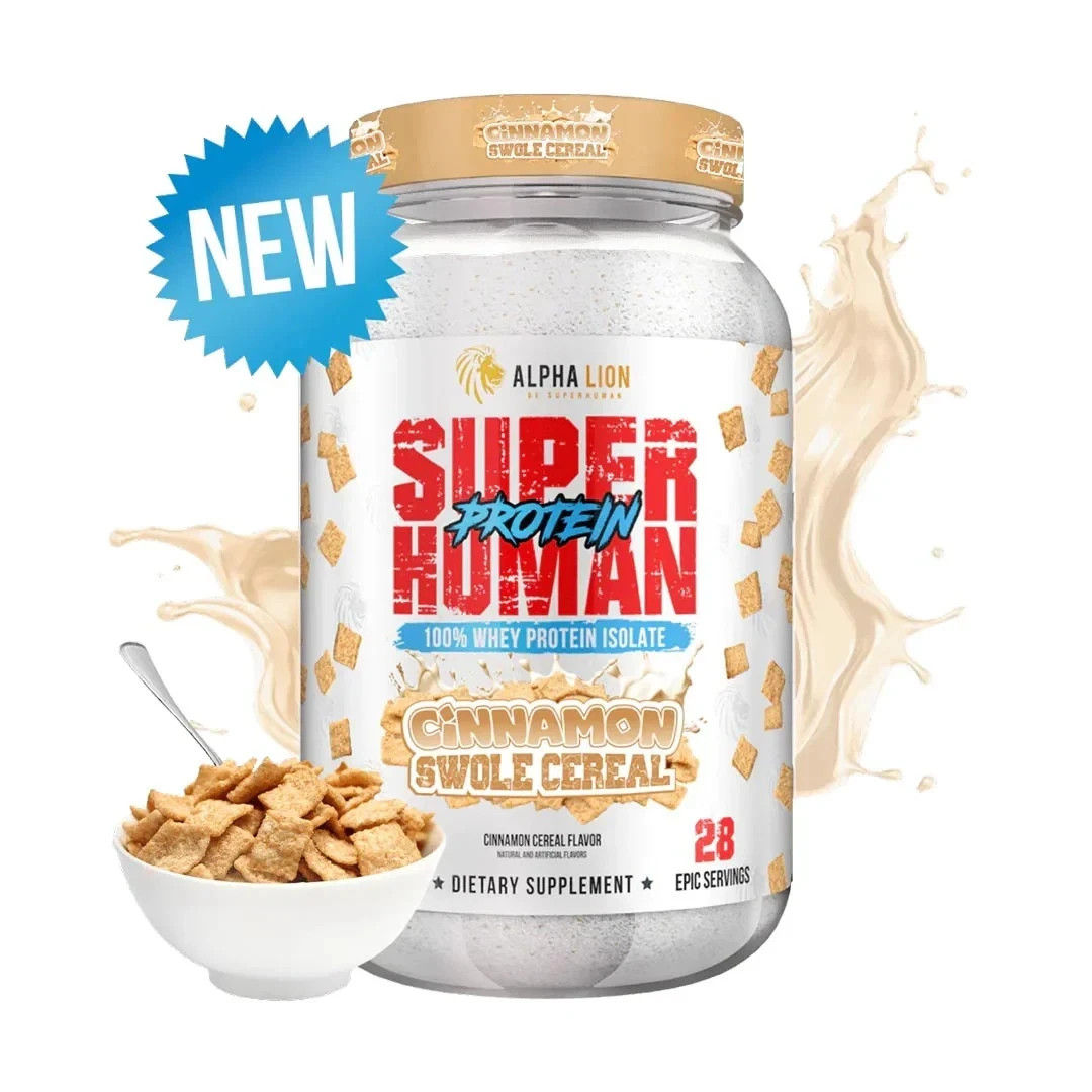 ALPHA LION SUPERHUMAN PROTEIN CINNAMON SWOLE CEREAL FLAVOR~!~~