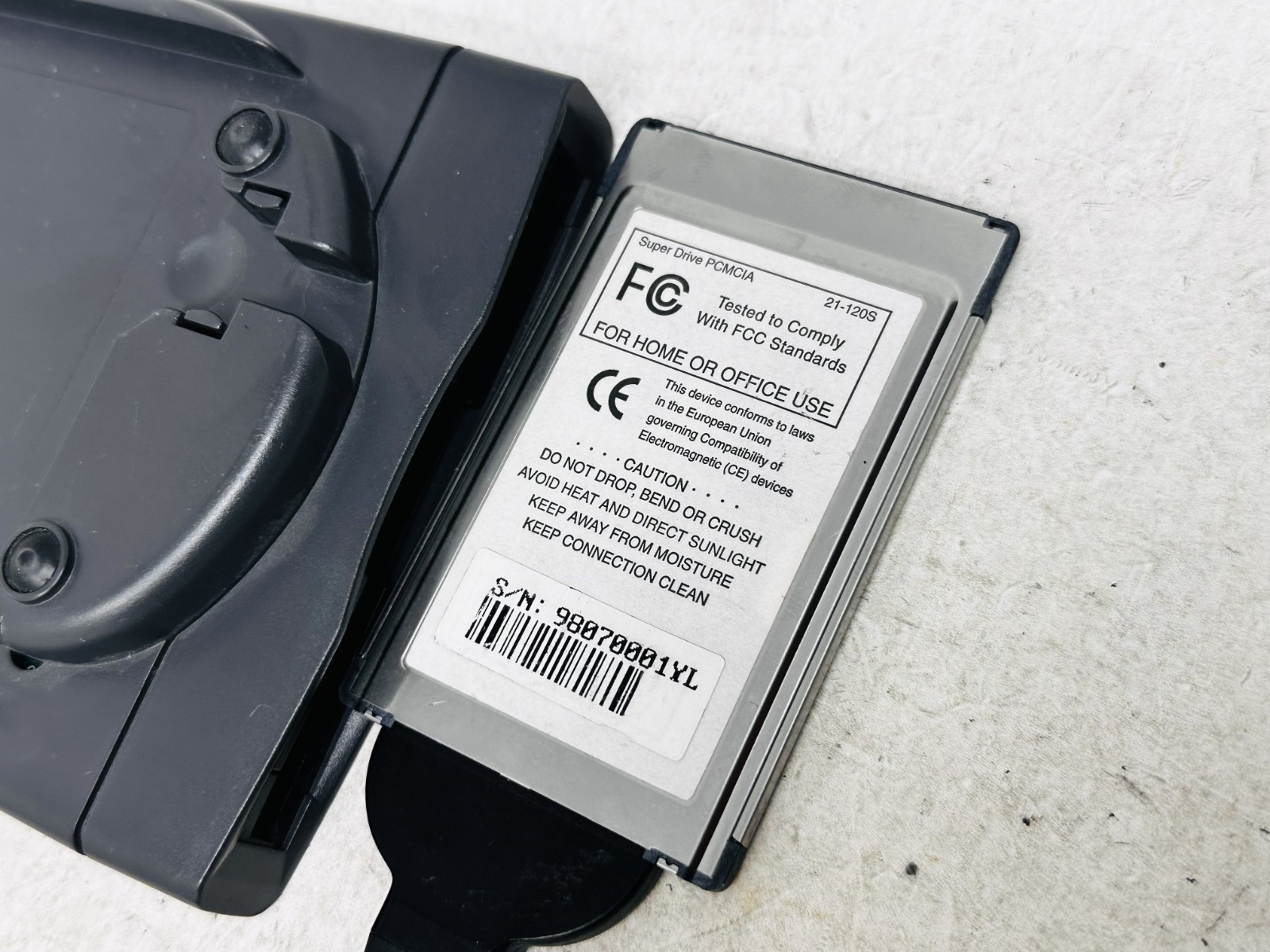 Super Disk Drive External Drive Super Drive PCMCIA 21-120S