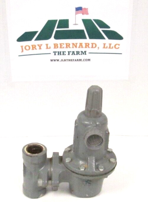 FISHER REGULATOR, P627, R053518613, 1" MNPT, 3/8" ORIFICE, ALUM TRIM, USED