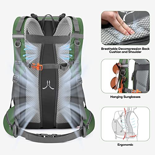 Maelstrom Hiking Backpack,Camping Assorted Colors , Sizes , Styles