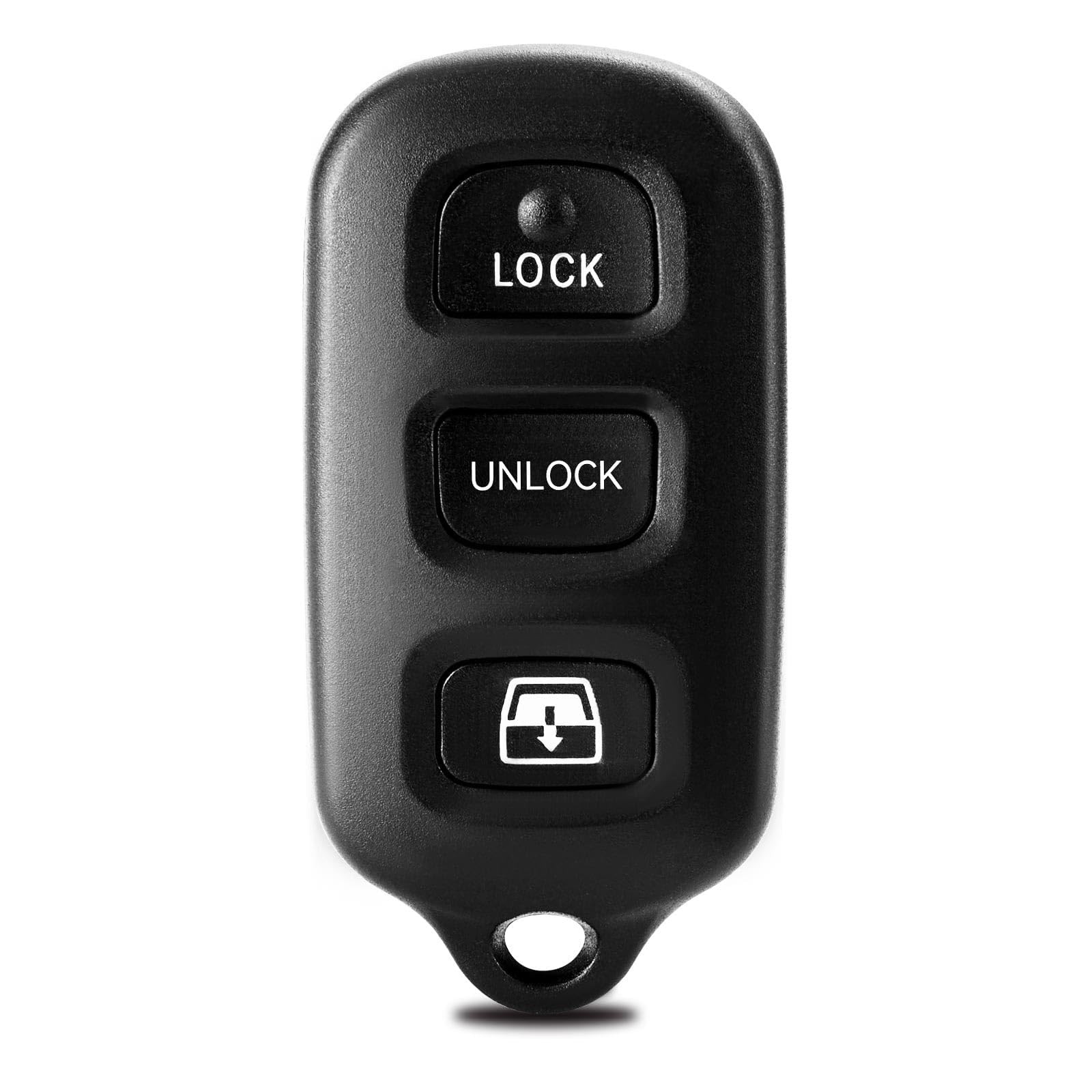 Fit for Toyota Sequoia 2001-2008 Key,1999-2009 4Runner without chips, black