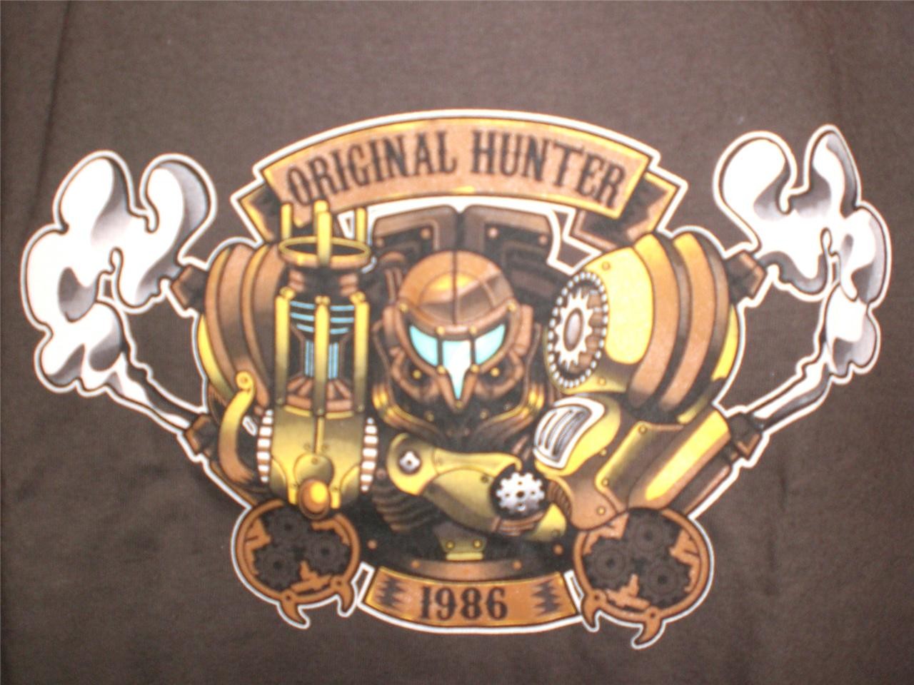 TeeFury Steampunk XLARGE "Steampunk Hunter" Shirt  BROWN